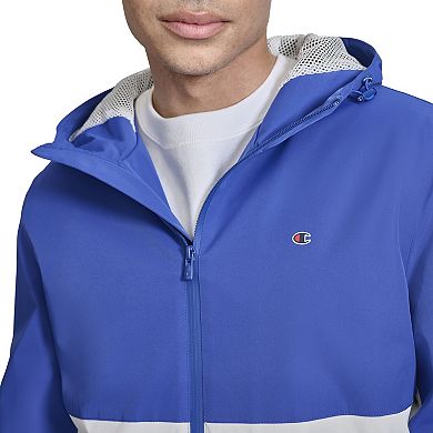 Men's Champion Performance Windbreaker Rain Jacket with Hood