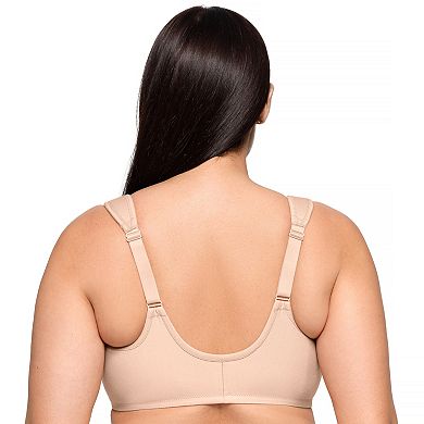 Plus Size Glamorise Front-Closure Cotton WonderWire Bra 1241