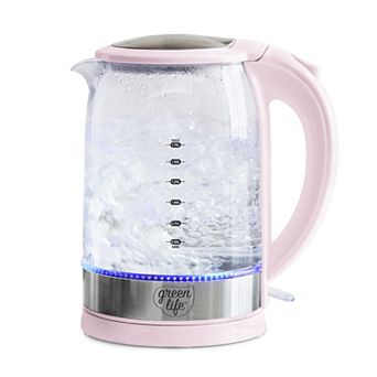 GreenLife 1.7 Liter Glass Electric Kettle