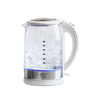 GreenLife 1.7 Liter Glass Electric Kettle