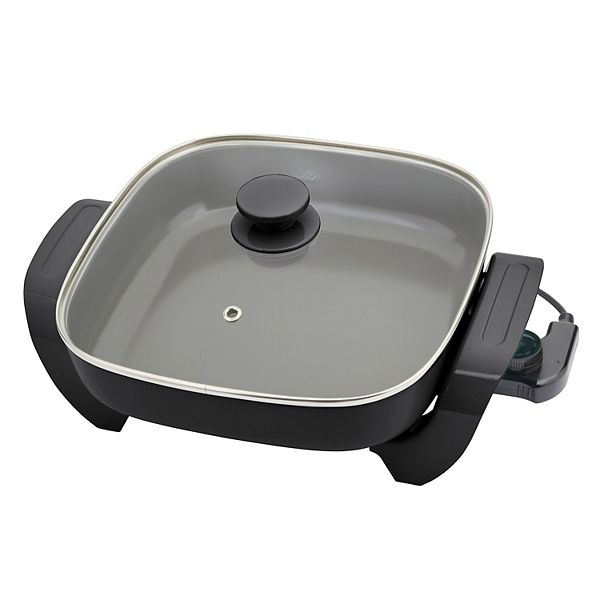 GreenLife Electric Skillet Black