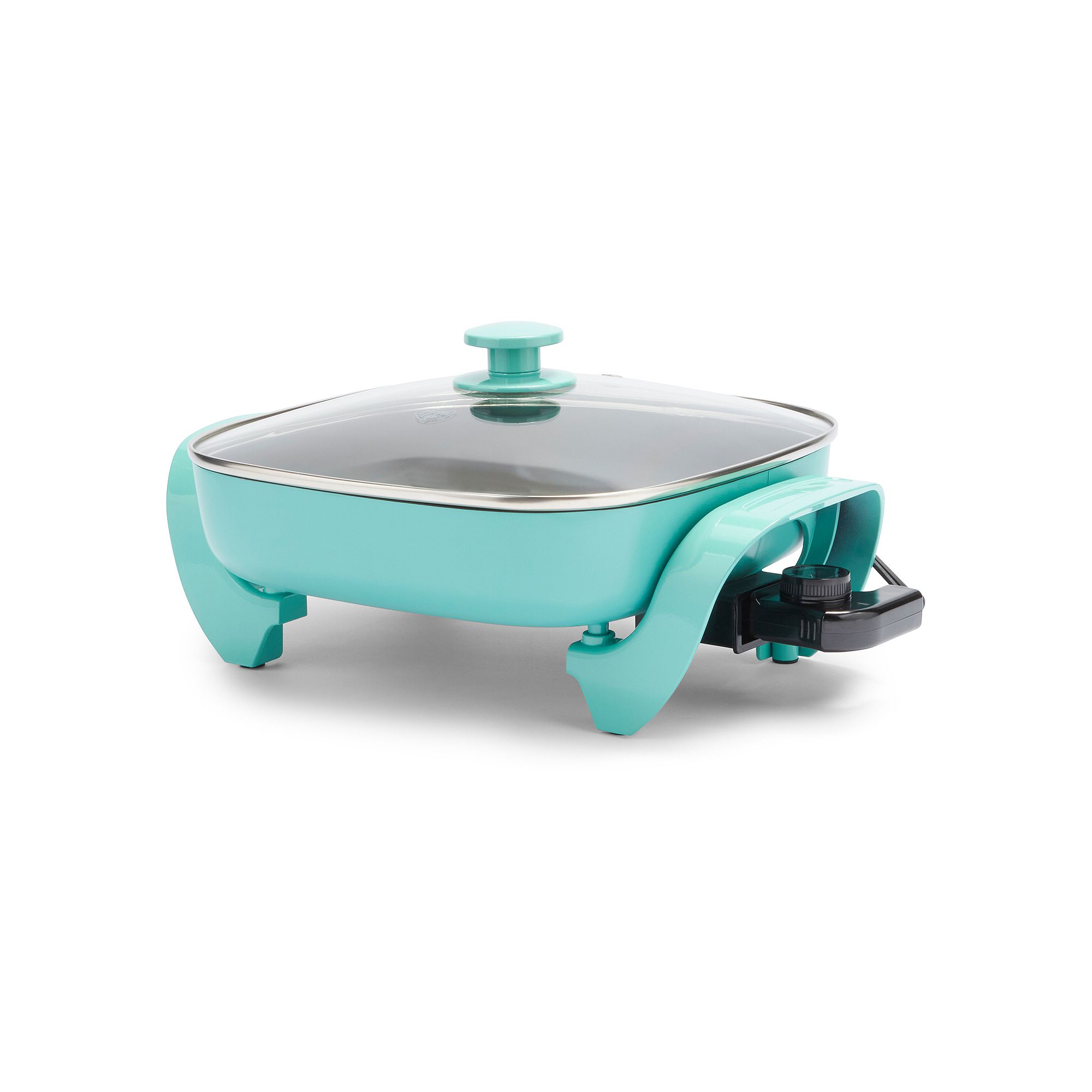 GreenLife Electric Skillet, Turquoise