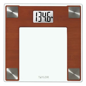 Taylor Digital Glass & Bamboo Scale