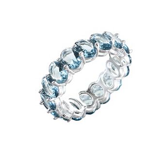 City Luxe Crystal Eternity Band Ring