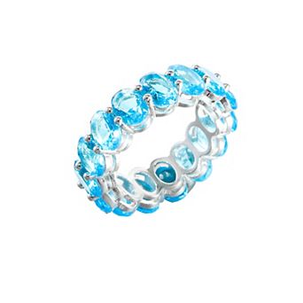 City Luxe Crystal Eternity Band Ring