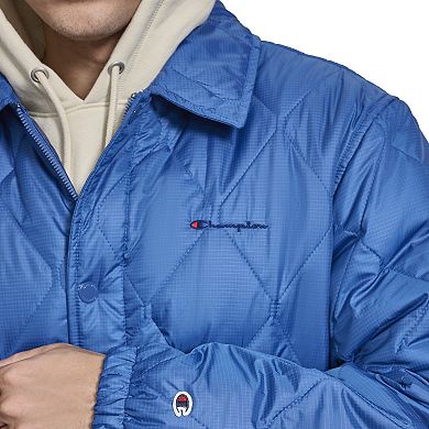 Men's Champion Diamond Quilted Coaches Jacket