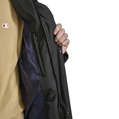 Men's Champion Long Puffer With Hood