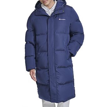 Men's Champion® Long Puffer With Hood