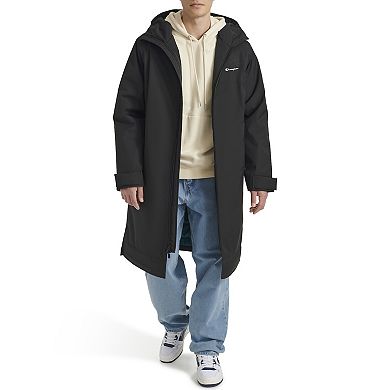 Men's Champion Sideline Hooded Jacket with Quilted Lining