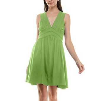 Women's Taylor V-Neck Sleeveless Mini Dress