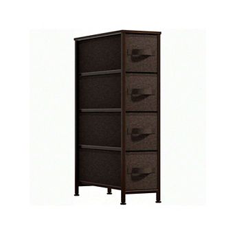 Sorbus 4 Drawers Narrow Dresser For Small Spaces, Closets, Bedroom, Bathroom & Laundry