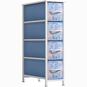 Sorbus 4 Drawers Narrow Dresser For Small Spaces, Closets, Bedroom, Bathroom & Laundry