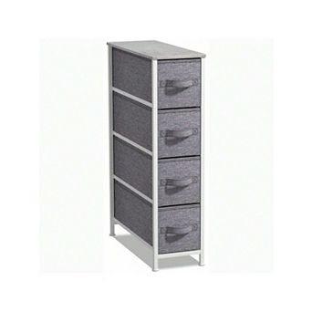 Sorbus 4 Drawers Narrow Dresser For Small Spaces, Closets, Bedroom, Bathroom & Laundry