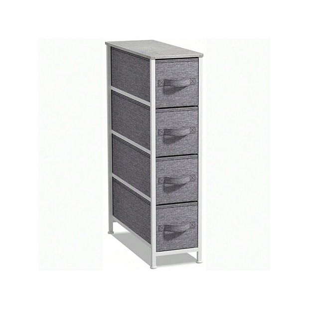 Sorbus 4 Drawers Narrow Dresser For Small Spaces, Closets, Bedroom,  Bathroom & Laundry