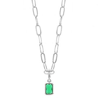 City Luxe Crystal Birthstone Pendant Necklace