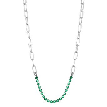 City Luxe Crystal Birthstone Collar Necklace