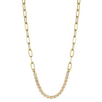 City Luxe Crystal Birthstone Collar Necklace