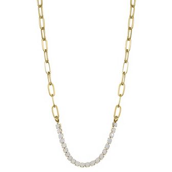 City Luxe Crystal Birthstone Collar Necklace