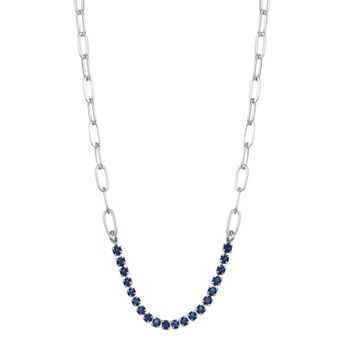 City Luxe Crystal Birthstone Collar Necklace