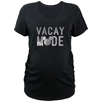 Disney's Mickey Mouse Vacay Mode Maternity Graphic Tee