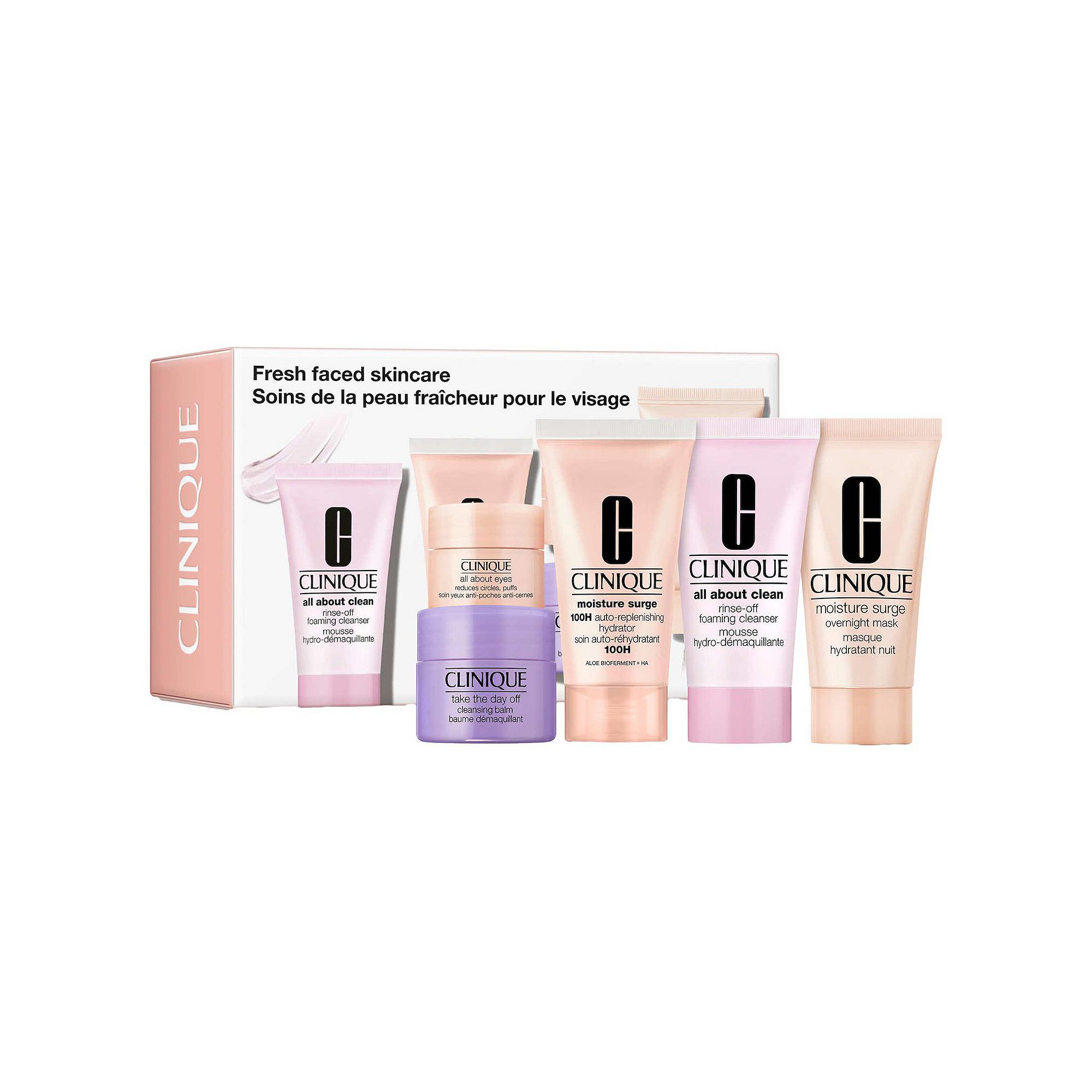 CLINIQUE Exclusive Fresh Faced Skincare Set, Size: 2.25Oz, None