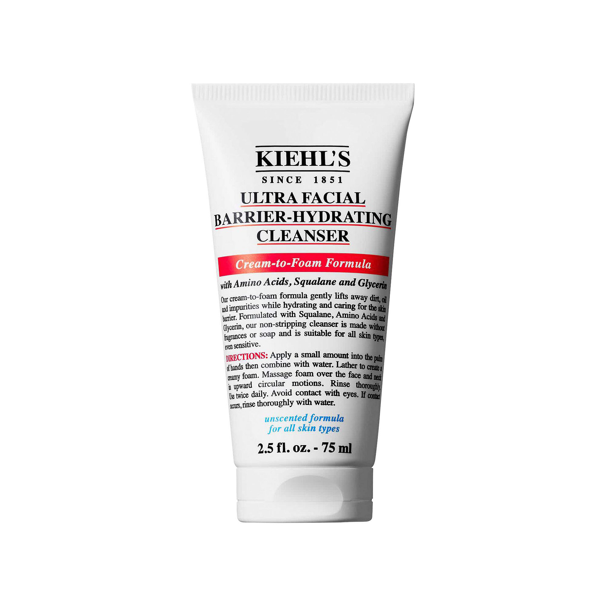 Kiehls Since 1851 Ultra Facial Barrier-Hydrating Cleanser, Size: 5 FL Oz, 