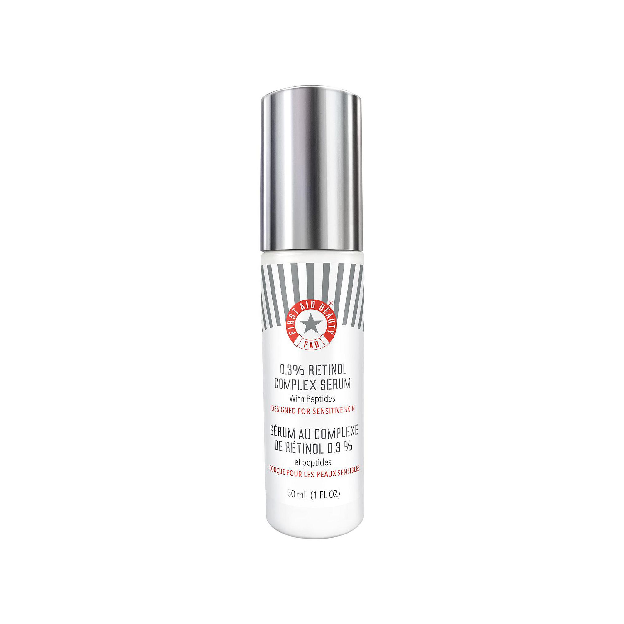 First Aid Beauty 0.3% Retinol Complex Serum with Peptides, Size: 1.1 Oz, No