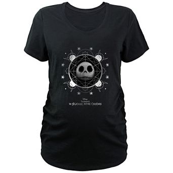 Disney's The Nightmare Before Christmas Celestial Jack Skellington Maternity Graphic Tee