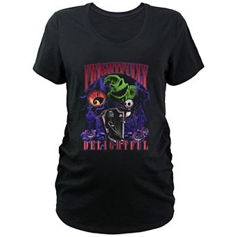 Disney's The Nightmare Before Christmas Frightfully Delightful Maternity Graphic Tee
