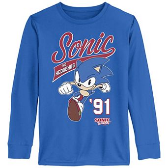 Boys 8-20 Sonic The Hedgehog Gaming Since '91 Long Sleeve Graphic Tee