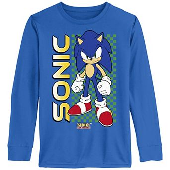 Boys 8-20 Sonic The Hedgehog Ready For Action Long Sleeve Graphic Tee