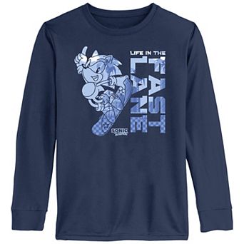 Boys 8-20 Sonic The Hedgehog Life In The Fast Lane Long Sleeve Graphic Tee
