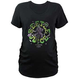 Maternity Beetlejuice It's Showtime Graphic Tee