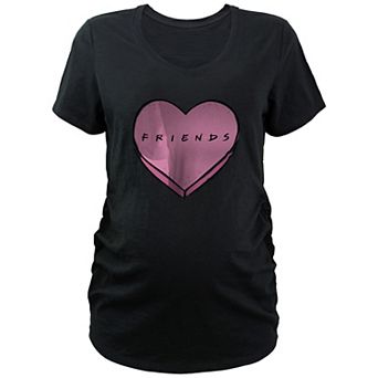 Maternity Friends Candy Heart Graphic Tee