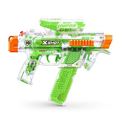 XSHOT Hyper Gel Glow In The Dark NightStrike Blaster Toy with 5,000 Hyper Gel Pellets