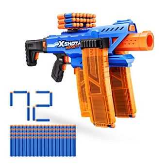 XSHOT Insanity Motorized Clip Mania Toy with 72 Darts