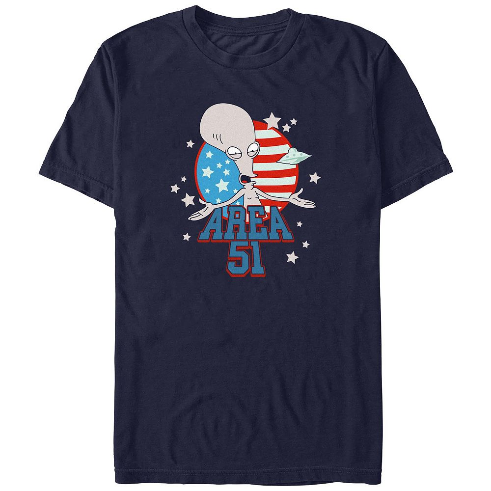Men's American Dad Area 51 Graphic Tee