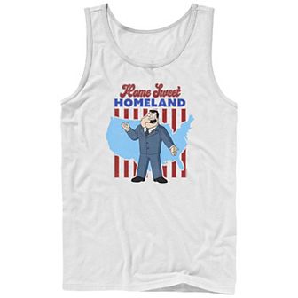 Men's American Dad Home Sweet Homeland Graphic Tank