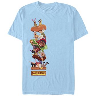 Men's Bob's Burgers People Ingredients Graphic Tee