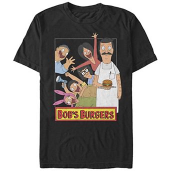 Men's Bob's Burgers Family Photo Graphic Tee