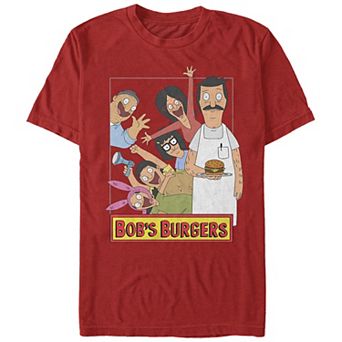 Men's Bob's Burgers Family Photo Graphic Tee