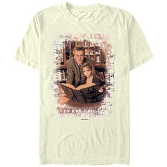 Men's Buffy The Vampire Slayer Giles And Buffy Graphic Tee
