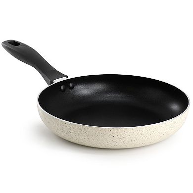 Clairborne 7 Piece Nonstick Aluminum Cookware and Kitchen Tool Set in Linen