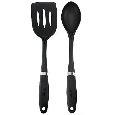 Clairborne 7 Piece Nonstick Aluminum Cookware and Kitchen Tool Set in Linen