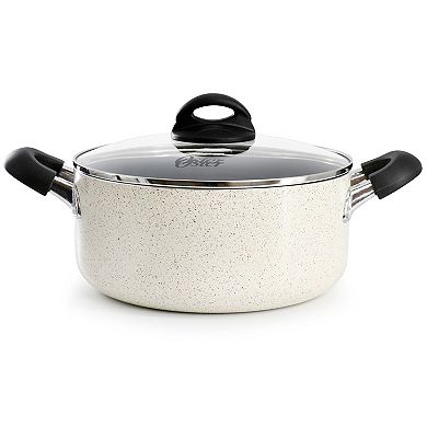 Clairborne 7 Piece Nonstick Aluminum Cookware and Kitchen Tool Set in Linen