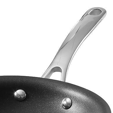 10 Piece Aluminum Nonstick Enamel Cookware Set in Mint with Lids