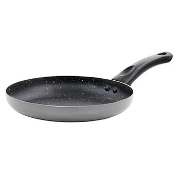 Luneta 8 Inch Aluminum Nonstick Frying Pan in Grey