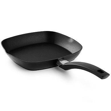 Connelly 10 Inch Nonstick Aluminum Grill Pan in Black