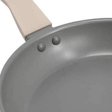 Ambrose 8 Inch Nonstick Aluminum Frying Pan in Matte Grey