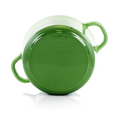 3 Quart Enameled Cast Iron Casserole with Lid